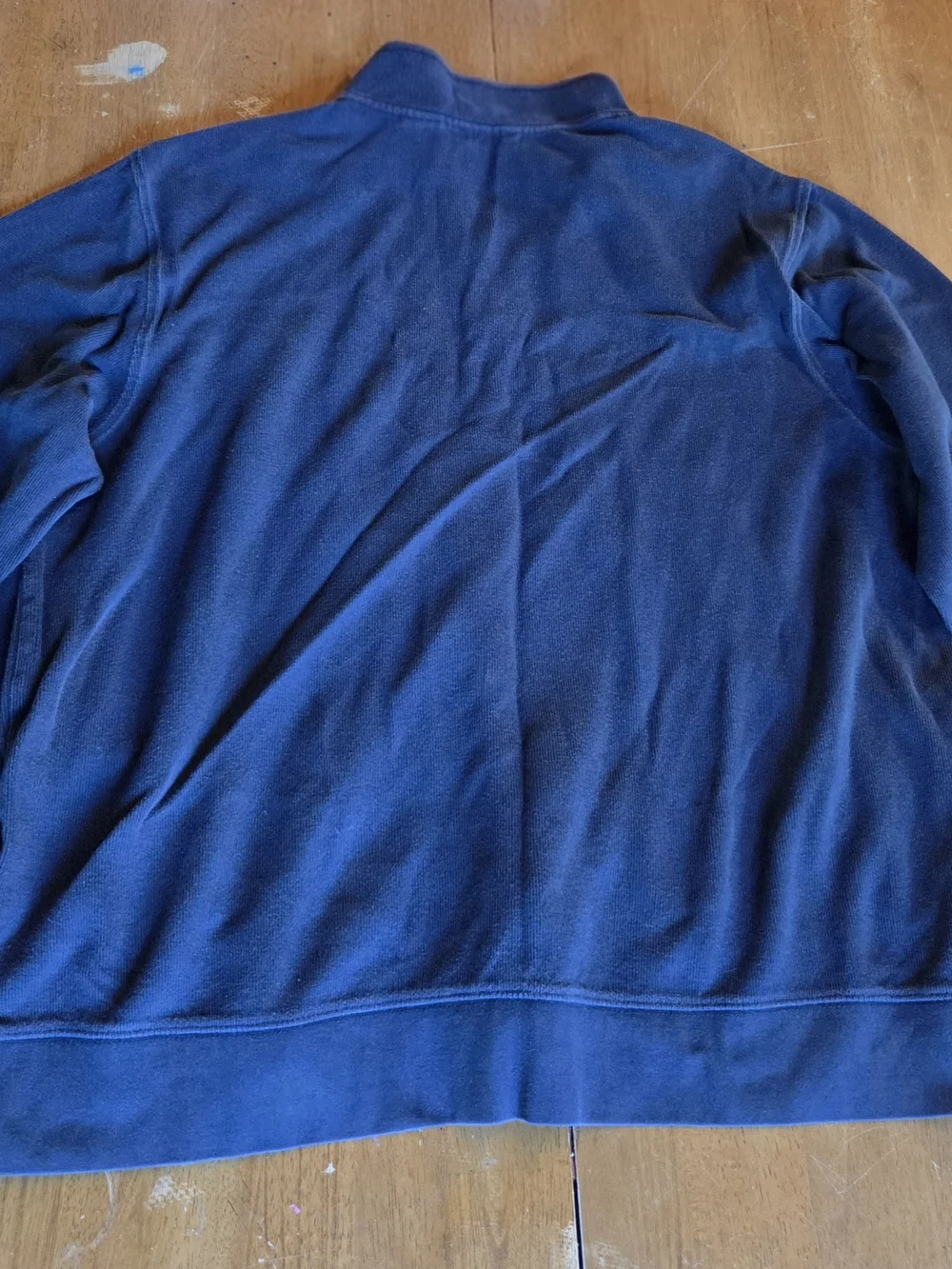 Izod Men's Navy Quarter-Zip Sweater